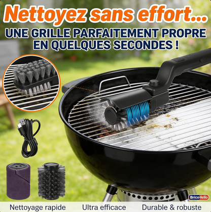 Brosse X10 pour barbecue