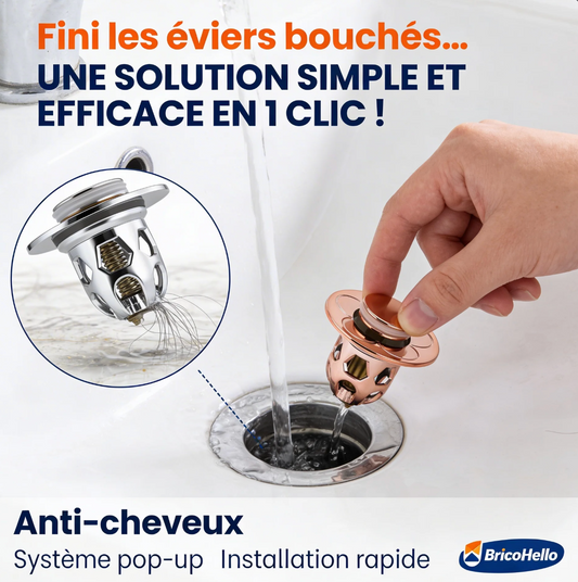 Bouchon d'évier Indestructible