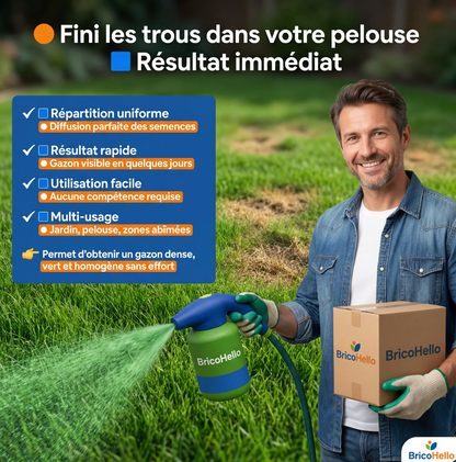 K10 - Pulvérisateur de Semences Révolutionnaire