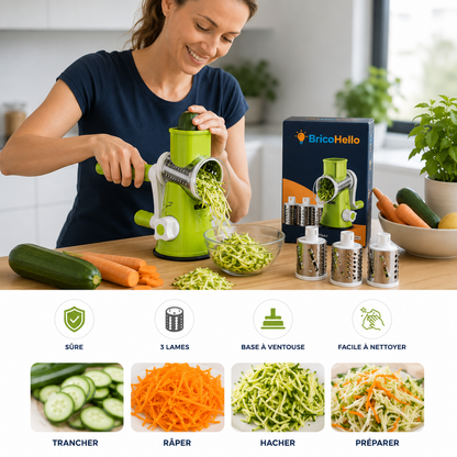Rotochef - Mandoline Multifonction pour Légumes