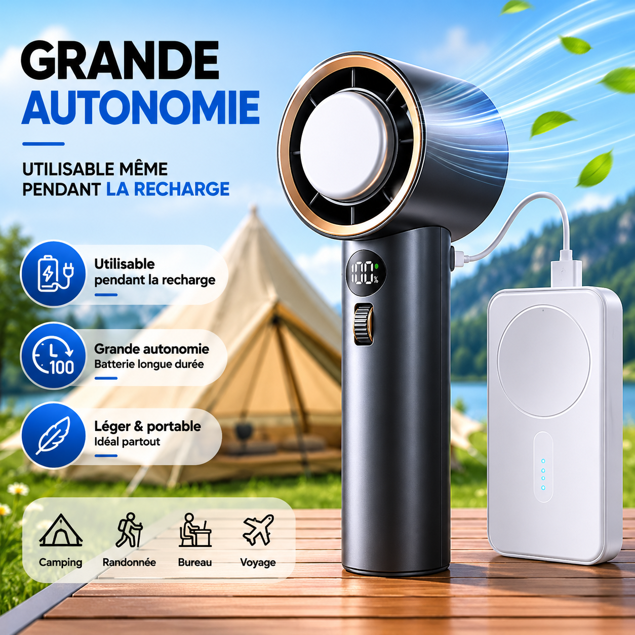 Fresh - Mini ventilateur Révolutionnaire