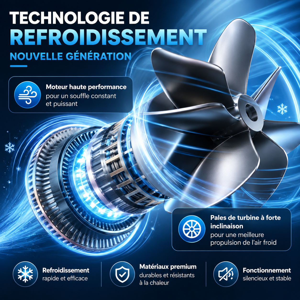 Fresh - Mini ventilateur Révolutionnaire