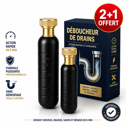 Déboucheur de canalisation révolutionnaire