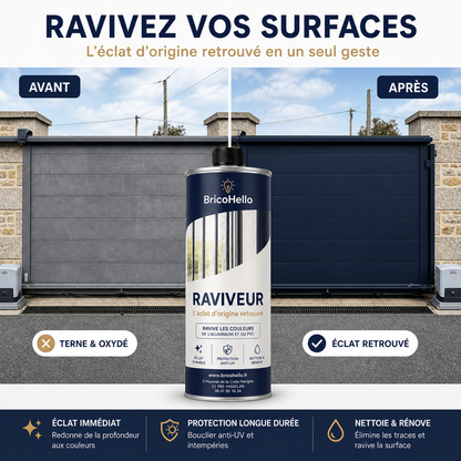 Raviveur de surface révolutionnaire