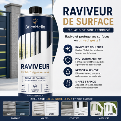 Raviveur de surface révolutionnaire