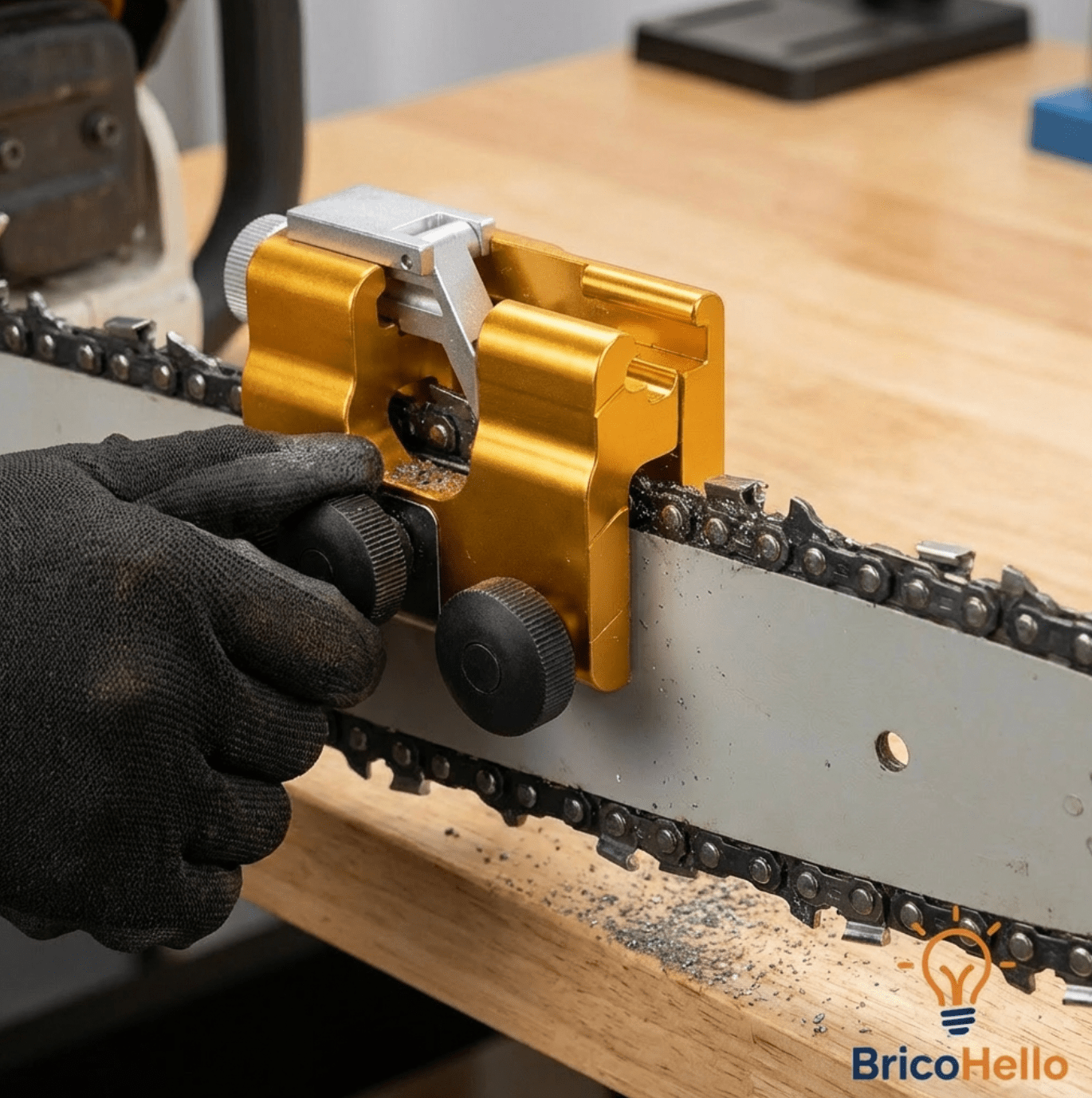 Affûteur de chaîne de tronçonneuse - BRICO HELLO