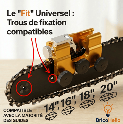 Affûteur de chaîne de tronçonneuse - BRICO HELLO
