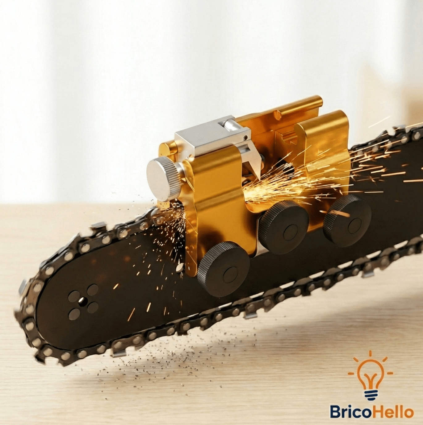 Affûteur de chaîne de tronçonneuse - BRICO HELLO