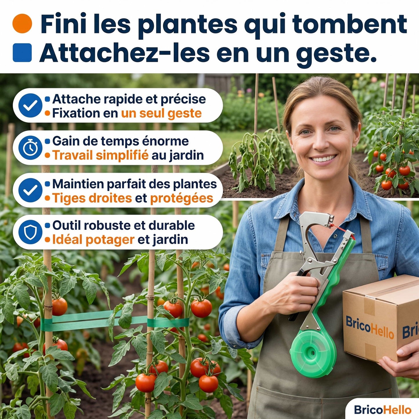 Attache Plante Révolutionnaire - BRICO HELLO