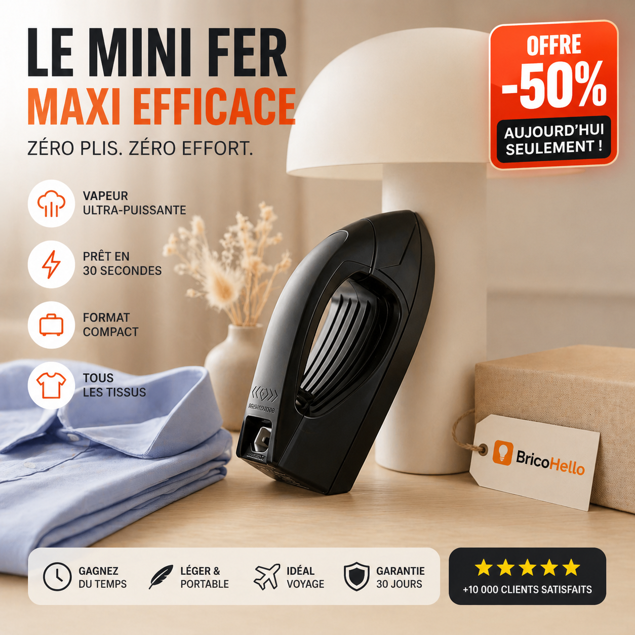 Fer à repasser révolutionnaire