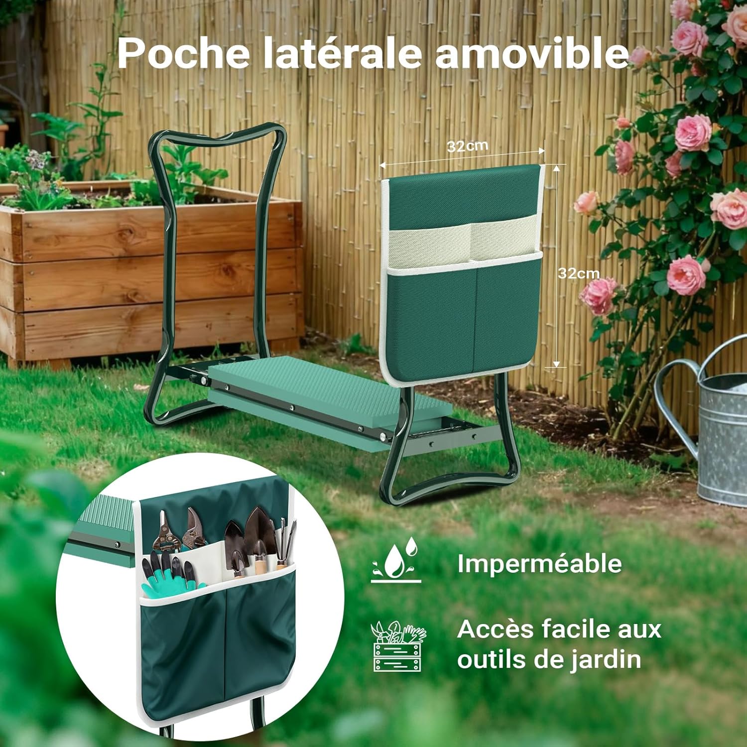 Chaise de jardinage révolutionnaire - BRICO HELLO
