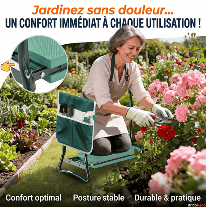 Chaise de jardinage révolutionnaire - BRICO HELLO