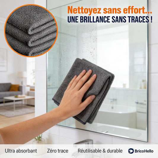 Chiffon en microfibre révolutionnaire - BRICO HELLO