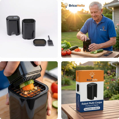 Découpeur de Légumes Premium - BRICO HELLO