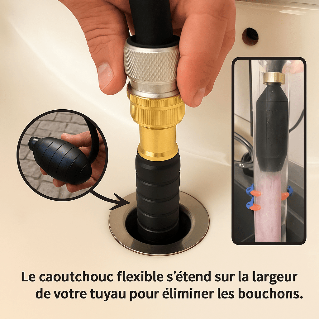 Drain King – Déboucheur Canalisation - BRICO HELLO