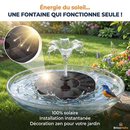 Fontaine Solaire de Jardin - BRICO HELLO