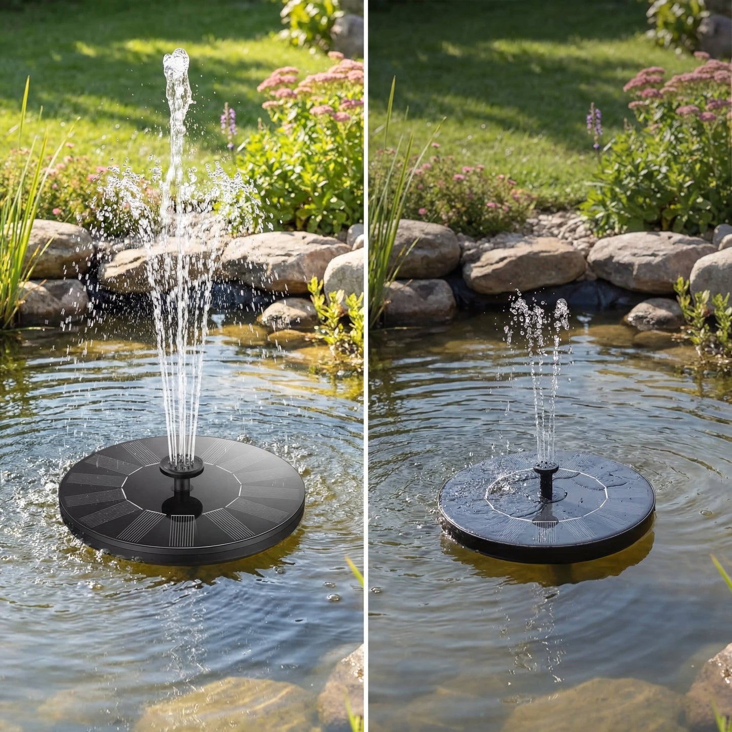 Fontaine Solaire de Jardin - BRICO HELLO