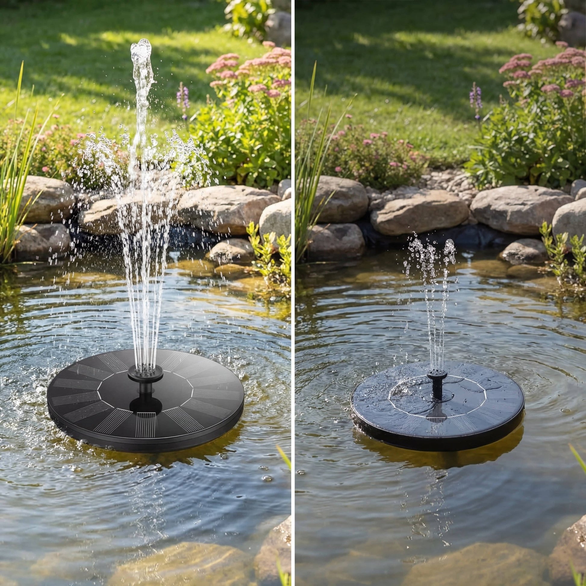 Fontaine Solaire de Jardin - BRICO HELLO