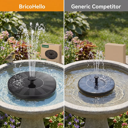 Fontaine Solaire de Jardin - BRICO HELLO