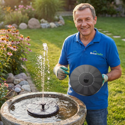Fontaine Solaire de Jardin - BRICO HELLO