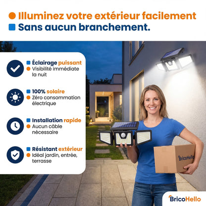 Lampe Solaire Haute Performance - BRICO HELLO