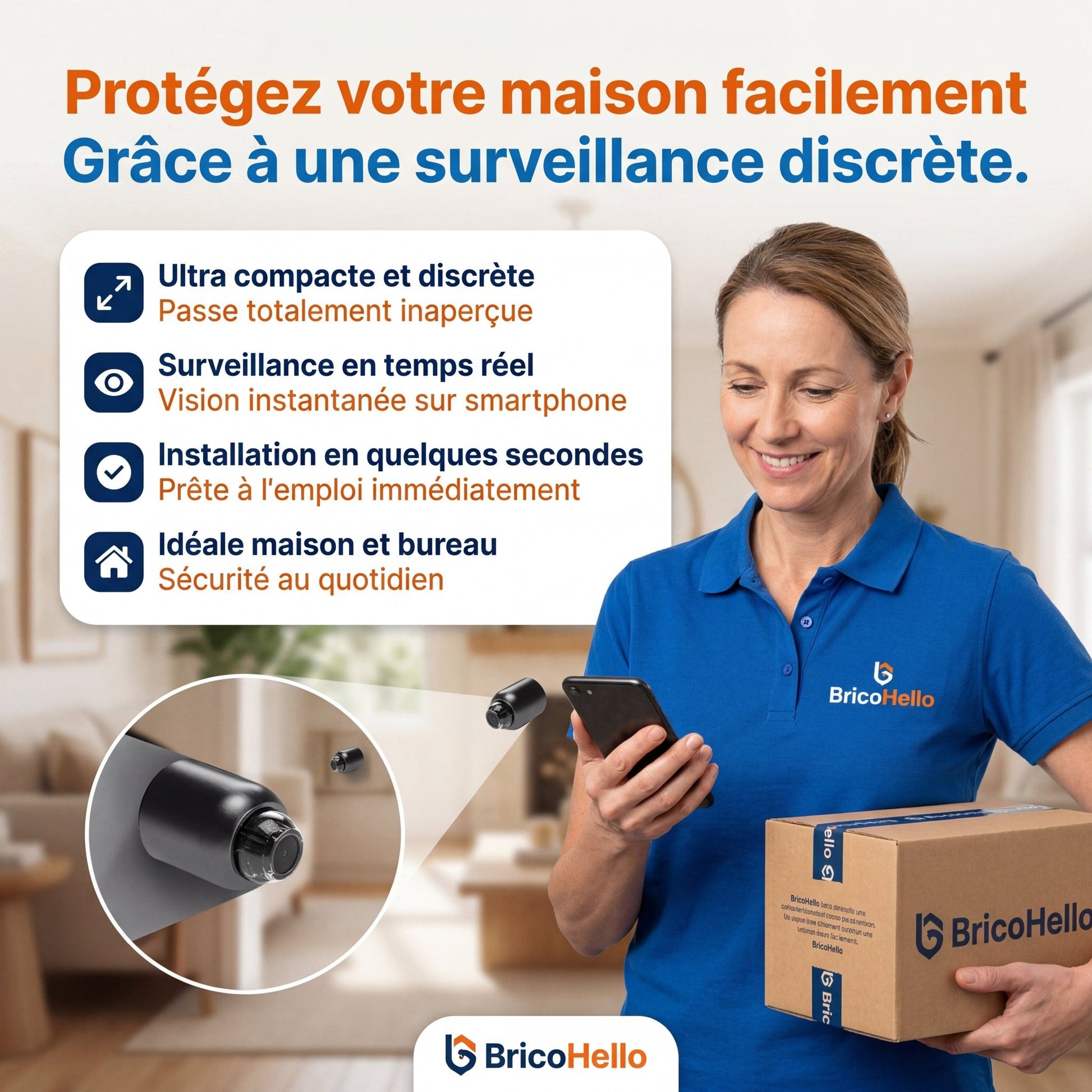 Mini - Caméra révolutionnaire - BRICO HELLO