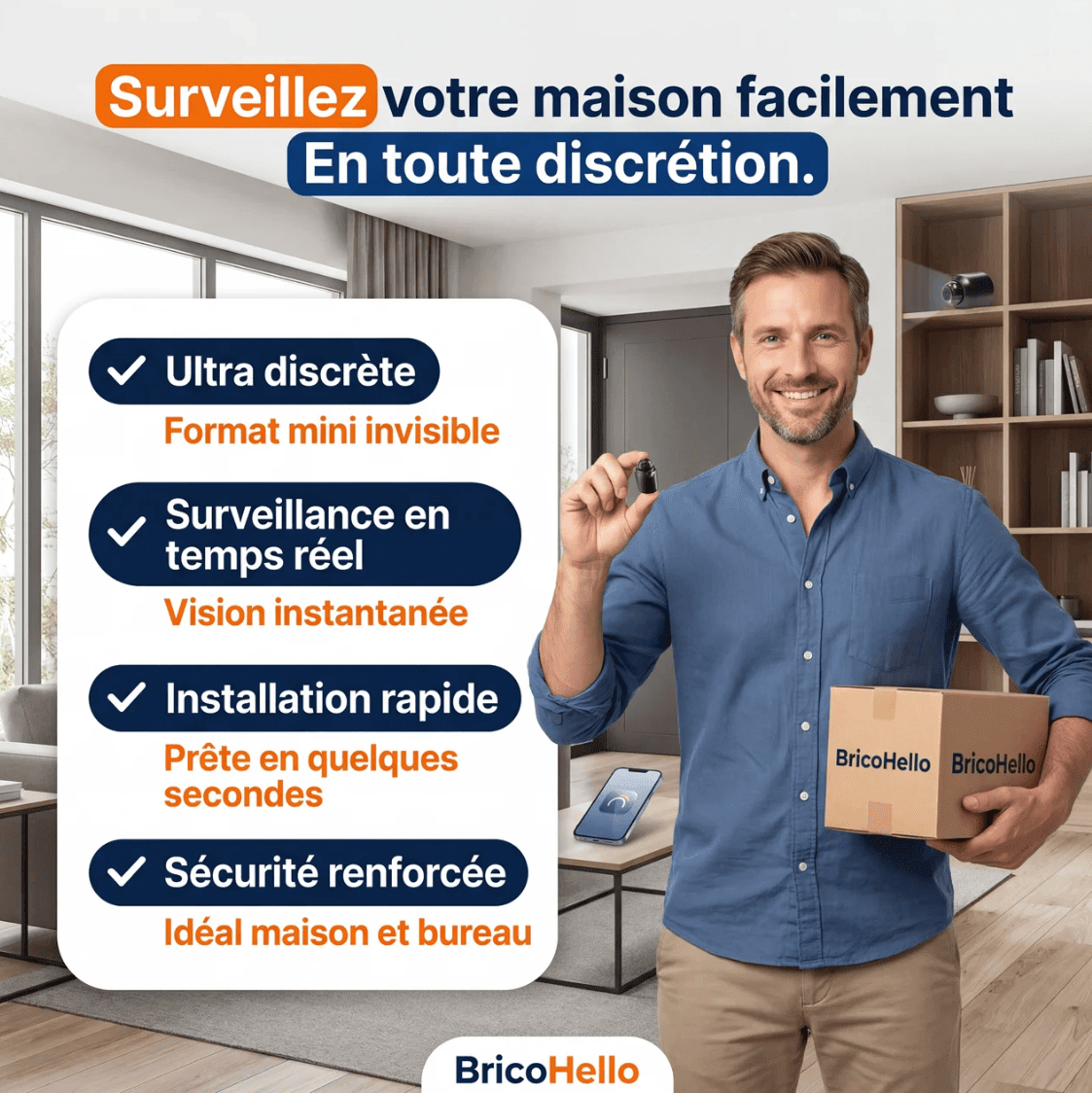Mini - Caméra révolutionnaire - BRICO HELLO