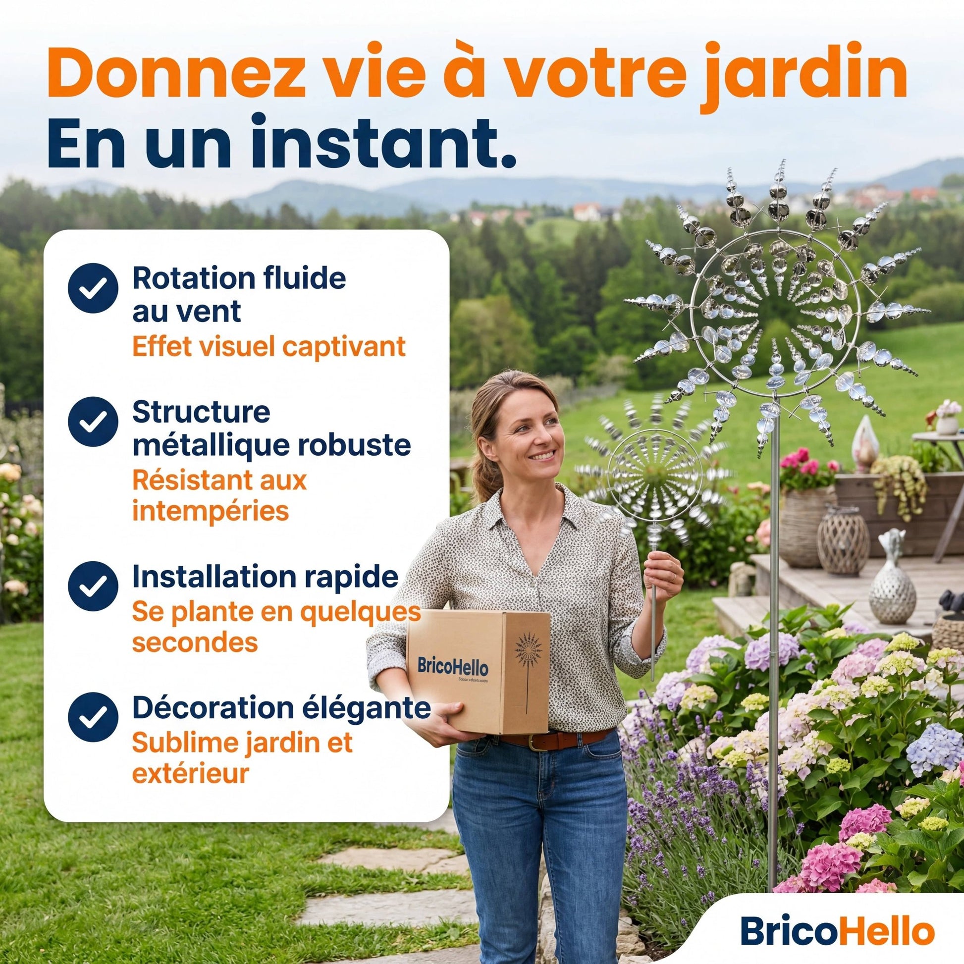 Moulin à vent Magique - BRICO HELLO