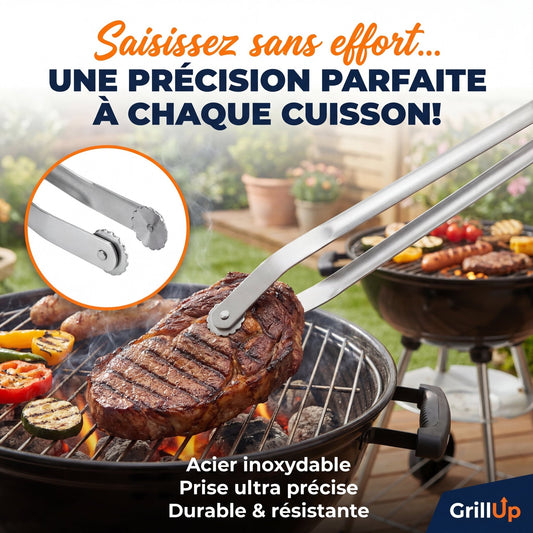 Pince barbecue révolutionnaire - BRICO HELLO