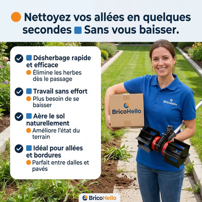 Roue de désherbage H22 - BRICO HELLO