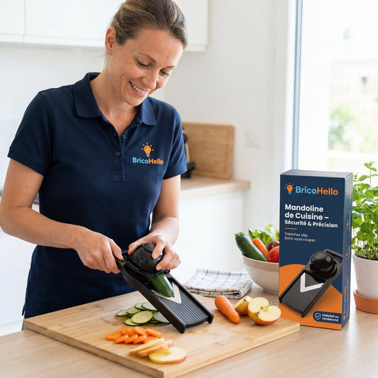 Trancheuse Mandoline 3 en 1 - BRICO HELLO